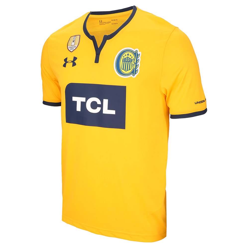 Pinchazo Armstrong tobillo Camiseta Under Armour Rosario Central Away 18/19