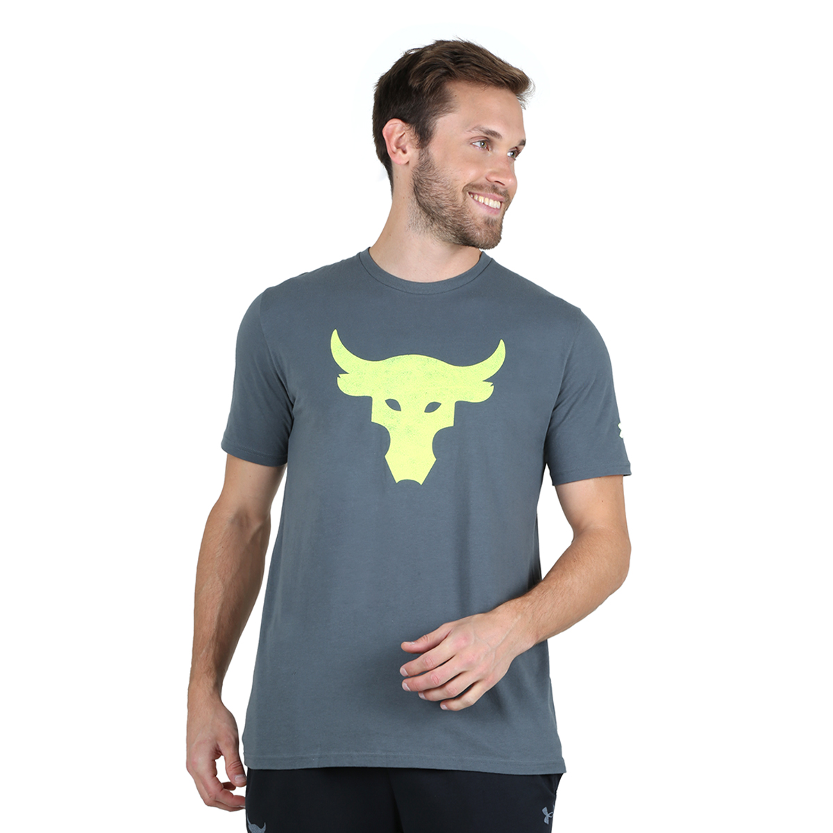 Remera Under Armour Pjt Rock Brahma Bull,  image number null